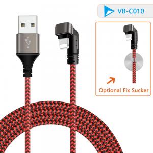 China Game U L Shape USB Cable 8 Pin for iPad iPhone Zinc Aluminum Alloy Housing supplier