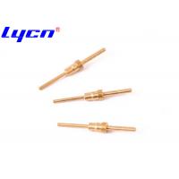 China Brass PCB Circuit Board Pins 1.8mm With Gold Plated Nickel Plated on sale