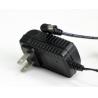 12 / 24 / 30 Watt Ac Dc Adapter 12v , Wall Mount Power Supply For Lcd Monitor