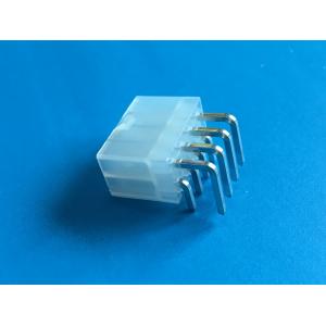 China Equivalent of Molex 4.2mm, Tin-plated Right Angle, DIP Wafer Connector, Wire to Board supplier
