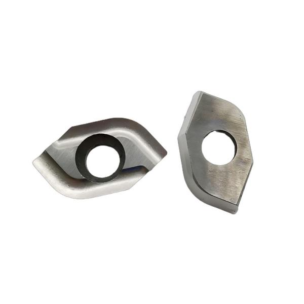 Lathe Tool CNC Milling Inserts Silver Uncoated Carbide Inserts