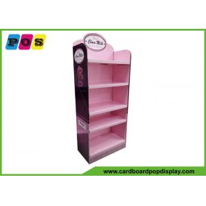 China Retail Floor Cardboard Display Stands Install 5 Shelves For Box Packaging Bears FL165 supplier
