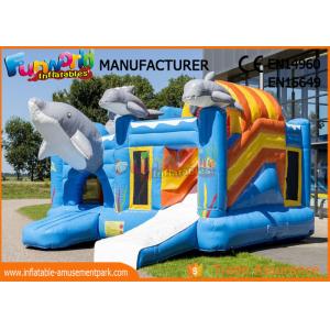 China Large Inflatable Bouncer Slide For 30 People / Inflatable Jumping Castle supplier