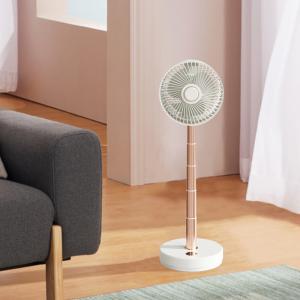 Foldable Floor Standing Fans Air Circulation 10000mAh Battery Home Office Fan