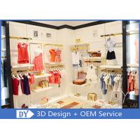 China Modern Fashion Adjustable Rack Shelf Children'S Store Fixtures / Kids Boutique Furniture on sale