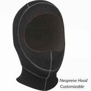 OEM Neoprene Triathlon Wetsuit Hood High Stretch UV Protection Cap