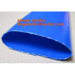 Customized inch 3/4"-16" discharge water pvc layflat hose tubing pipe flexible lay flat irrigation agricultural water ho