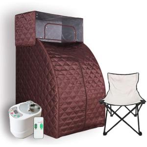 China Modern Steam Sauna Set Steamer With Full Body One Person Remote Control Home Heat Box With Head Blanket And Chair Kit For Weight Loss wholesale