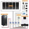 5Kw Long Lifecycles UPS Rechargeable Battery For Solar House Backup Power