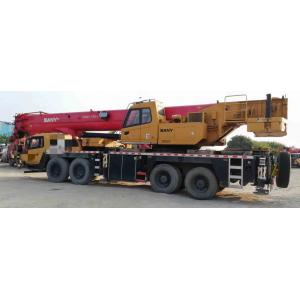 China Sany Used Truck Crane With 80 Ton Lifting Load 80km/H Speed supplier