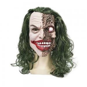 Unisex Funny Halloween Horror Mask Joker Latex Head Cover for Customer Requirements