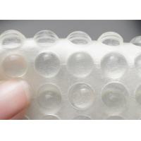China Clear Furniture Leg Pads 0.5cm 10x1.5mm Self Adhesive Rubber Feet on sale