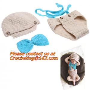 Prop Eggs Handmade Infant Baby Knit Costume Crochet Hat Baby Accessories Sleeping Bag