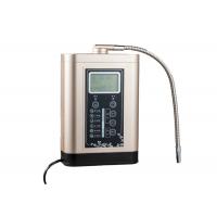 China 5 Ti Pt Plates Alkaline Water Ionizer 0.1-0.4MPa With Water Purification Filter on sale