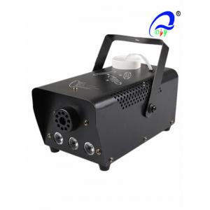 Mini Ground Fogger Machine 400W Remote Control RGB Color For Stage Effect Equipment