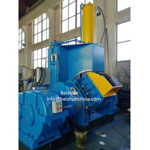 China 110KW Main Motor Power Rubber Kneader Machine with Electrical Heating Cutting System and 55 L Mixing Capacity wholesale