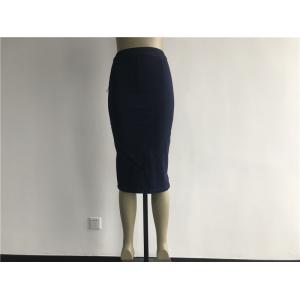 Ginger Mary Ladies Pencil Skirts , Zip Through Pristine Wash Stretch Pencil Skirt TW82591