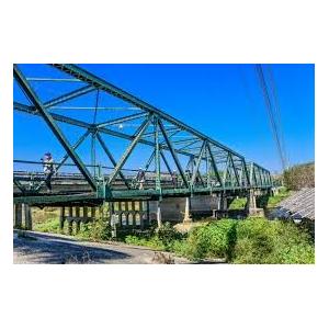 Rolled Supported Steel Girder Bridge Design Prefab  Heavy