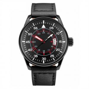 Leather Strap Men'S Casual Sport Watches Quartz Movement Minimalist Sports Watch