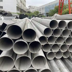 China 95mm 304 Stainless Steel Seamless Tubes Pipes With Thread Male Female supplier