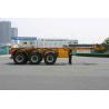 China ISO Skeletal or Flatbed type Tank Container Trailer Chassis 40ft / Semi-Trailer wholesale