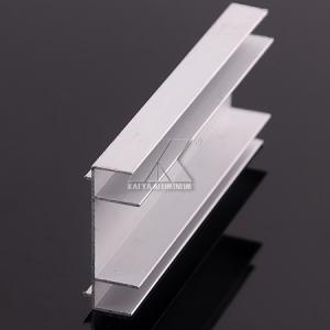 China Powder Coated Aluminum Profiles for Glass Curtain Wall supplier