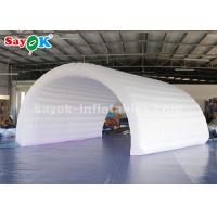6*3*3m White Inflatable Tunnel Tent Durable Oxford Cloth For Event Easy To Clean