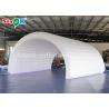 Air Tent Camping 6*3*3m White Inflatable Tunnel Tent Durable Oxford Cloth For