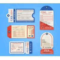 China Personalized custom Printable Luggage Tags for baggage printing service on sale