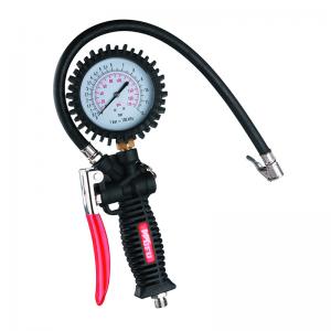 China Mechanical gauge Tire Inflating Gun Spray Tools For Blow Dust Away Chrome Plated Color supplier