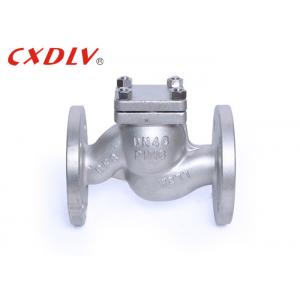 China Water Meter Stainless Stee Lift Check Valve Flange Connection PN16 supplier