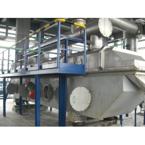Vibro Fluid Bed Powder Vibrating Dryer Machine For Cellulose Acetate Butyrate Electrical Heating