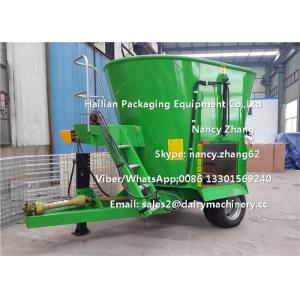 China 7CBM Vertical TMR Mixers For Cow Farms , CE Certificate Cattle Feed Mixer supplier