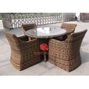 High End Hotel Garden Dining Set Wooden Table And Chairs
