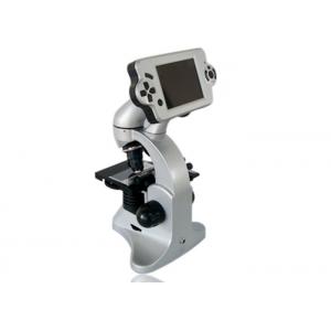 China Educational Teaching Portable Video Microscope LCD Toy Microscope Silver Color supplier