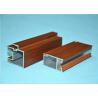 China 6063-T5 Wood Grain Aluminum For Office Room GB/5237.1-2008 wholesale