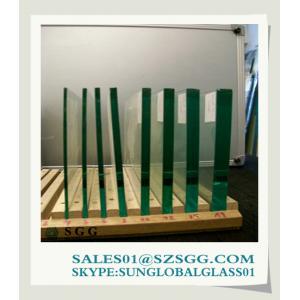 High quality clear float glass 19mm
