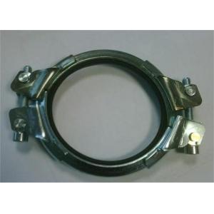 China Galvanized Heavy Duty Pipe Welding Clamps Mounting Bracket 0.8mm-2.0mm Thickness supplier