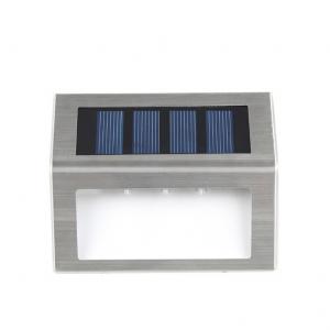 China Daylight Sensor Solar Stainless Steel  LED Stair Light Solar Wall Light Solar Step Light supplier
