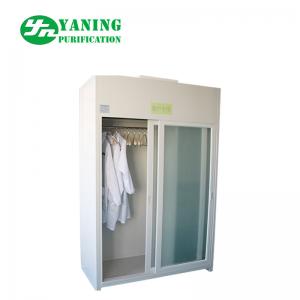 China Laminar Air Flow Garment Storage Cabinet With Powder Coating Body For Food Industry supplier