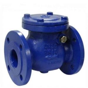China 12 Inch Vertical Ball Check Valve With Epoxy Powder Coating DN15 - DN300 supplier