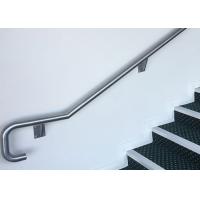 China Rust Resistant Stainless Steel Handrail , Wall Mounted Handrail For Stairs Various Appearance on sale