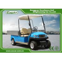 China Blue M1H2 Electric Utility Carts Transport Golf Utility Cart With Graziano Axle on sale