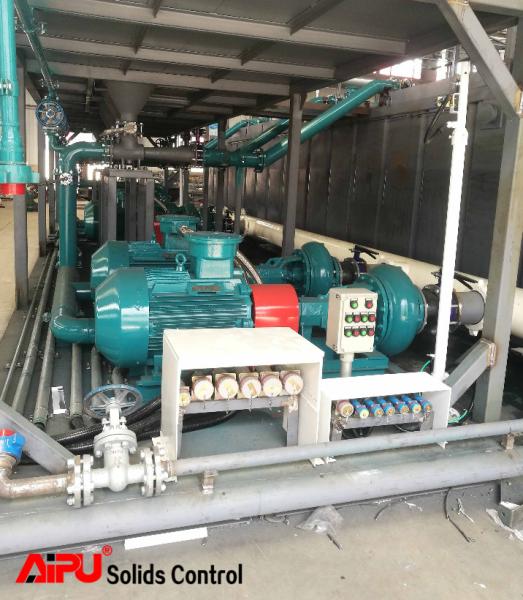 Mechanical Seal 60HZ Solids Control Centrifugal Pump With 11-14'' Impeller For Option
