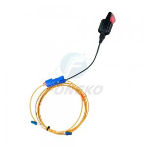 China LC APC Simplex LSZH LED Fiber Optic Jumper Optic Patch Cord 1 Meter supplier