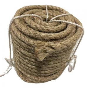 China Dia.6mm-60mm Twisted Jute Rope The Ultimate Solution for Packing Mooring and More supplier