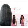 12 Inch Real Natural Human Hair Wigs Kinky Straight Tangle Free