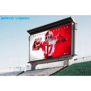 China Outdoor Advertising Led Display Screen P10 OHH Fixed Scoreboard supplier
