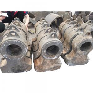 China Cr20Mn2 Cr26Mn2 Crusher Hammer Head Castings And Forgings supplier
