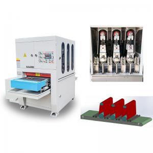 China 5.5KW Metal Finishing Machine With Rotating Motor Power Max Working Height 60mm supplier